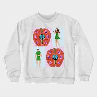 La manzana prohibida Crewneck Sweatshirt